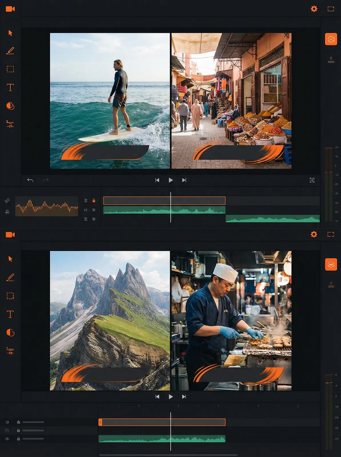 best365体育app Vlog开场模板设计